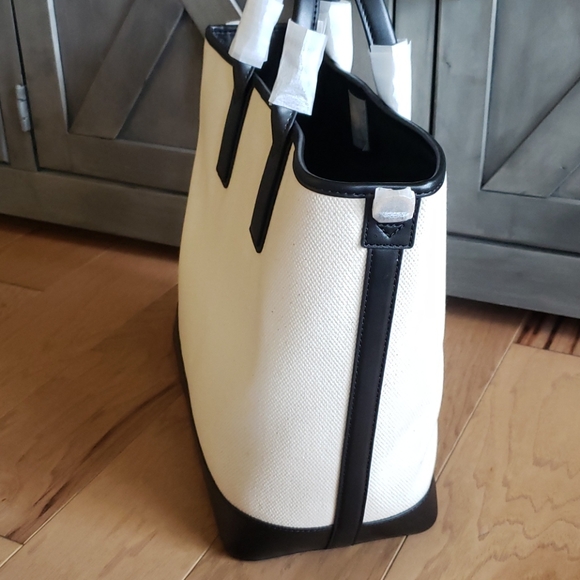 Canvas MK tote - Picture 3 of 6